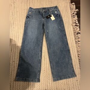 Flamingals Wide Leg Women's Jeans